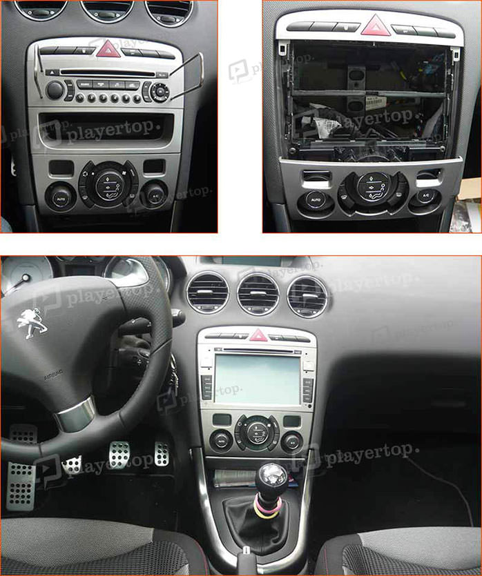 installer autoradio peugeot 308 2012